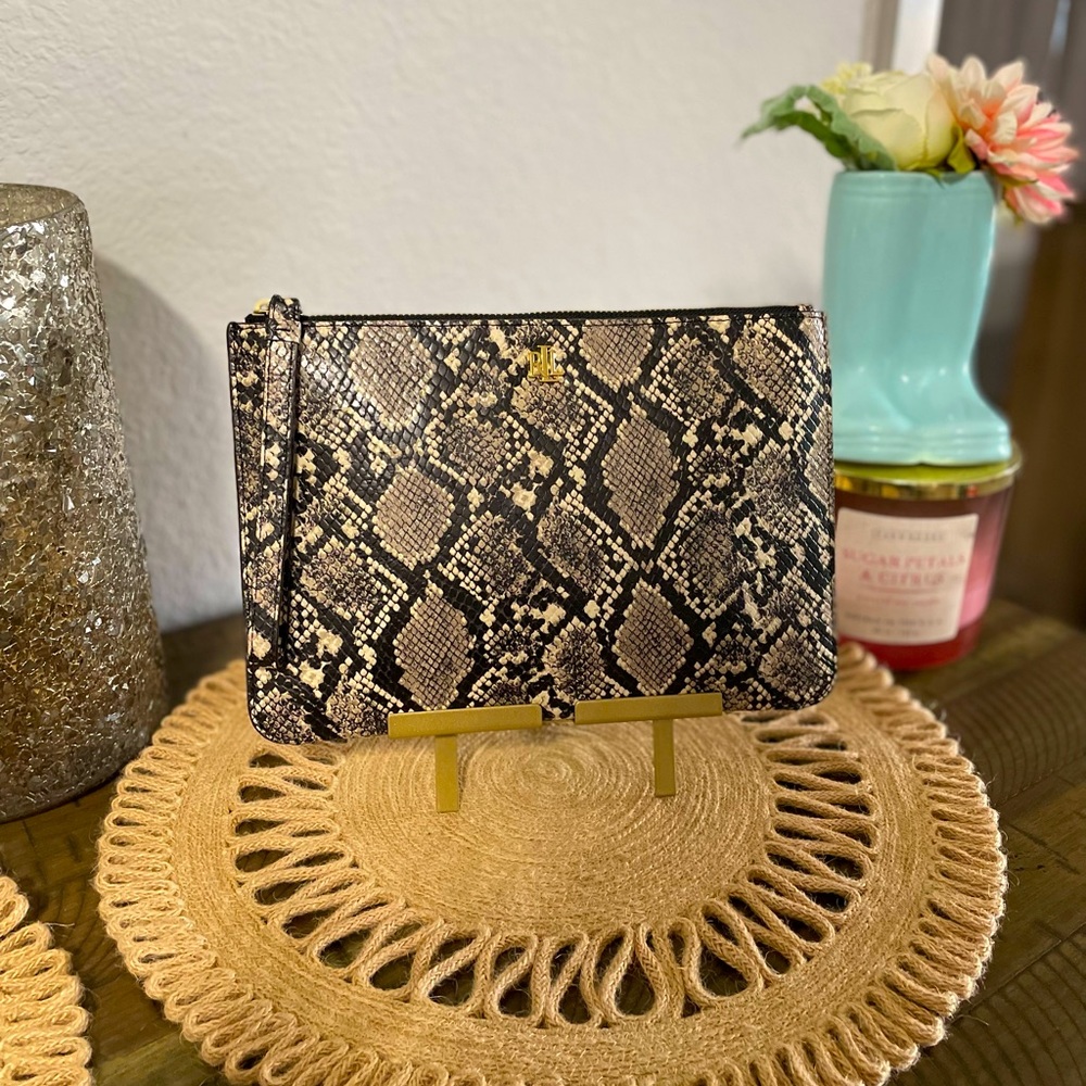Ralph Lauren clutch/wristlet